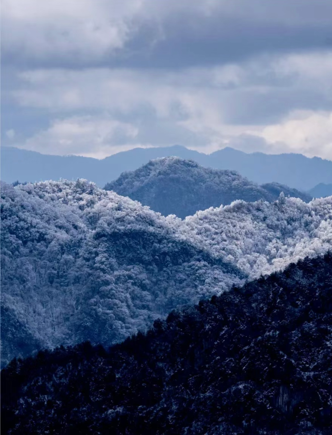 在秦岭把冬天的风景一次看个够