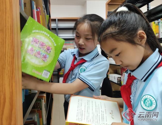 昆明官渡区开启"图书馆 学校"阅读新模式