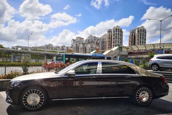 迈巴赫s450摩卡黑改文石银 红宝石黑双拼改色作业