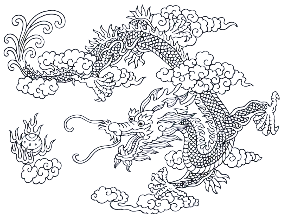 接下来,让我们将这些精美的龙素材妥善收藏,以便在闲暇之余进行临摹与