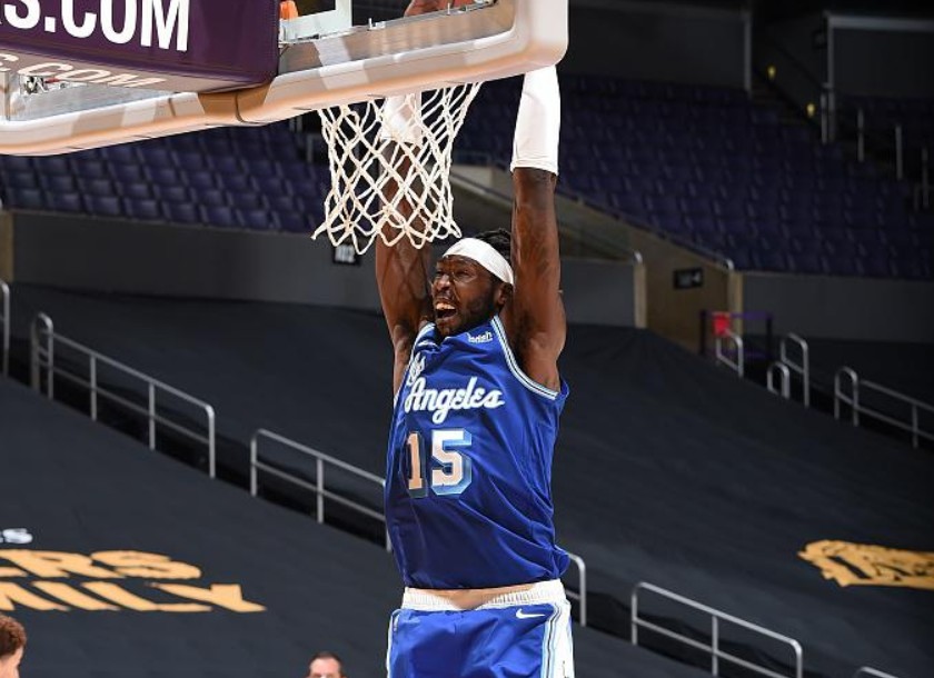 哈雷尔在湖人真的开心吗?场均只有7.7次出手,他身边没有了路威