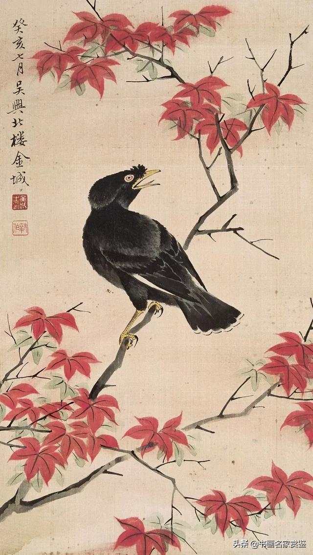 中国近现代著名画家——金城(金北楼 )绘画作品欣赏
