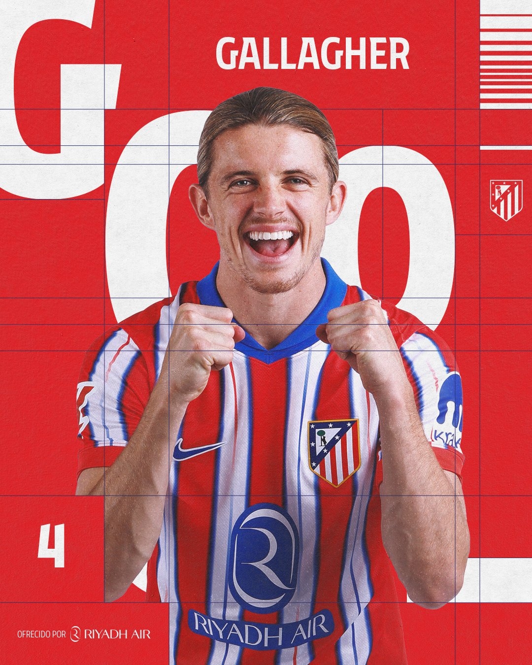 马竞生涯首球!德保罗穿裆助攻加拉格尔破门