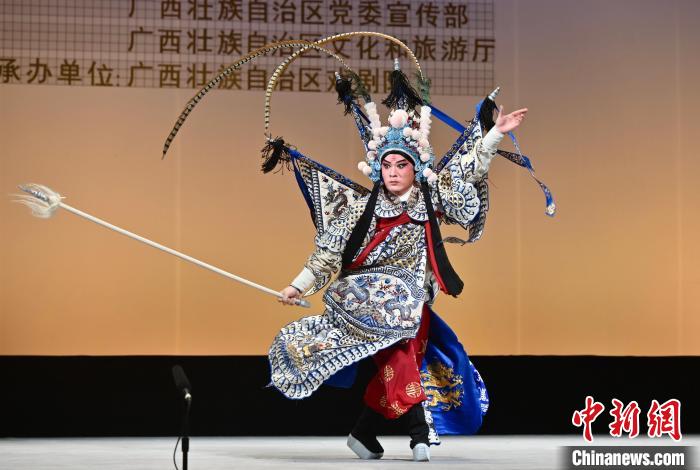 图为婺剧《火烧子都》。 俞靖 摄