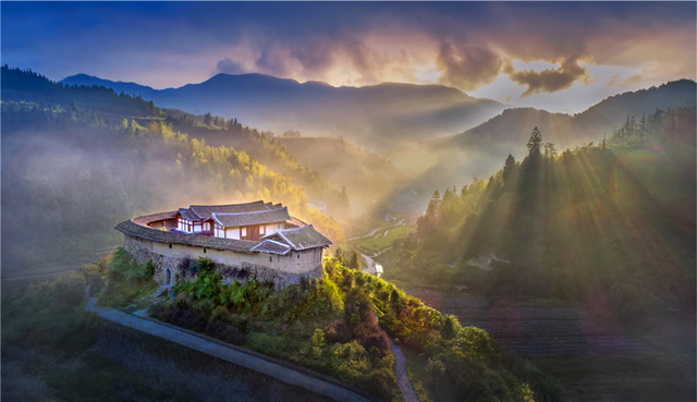 「组图」三明大田土堡:藏在深山里的明珠