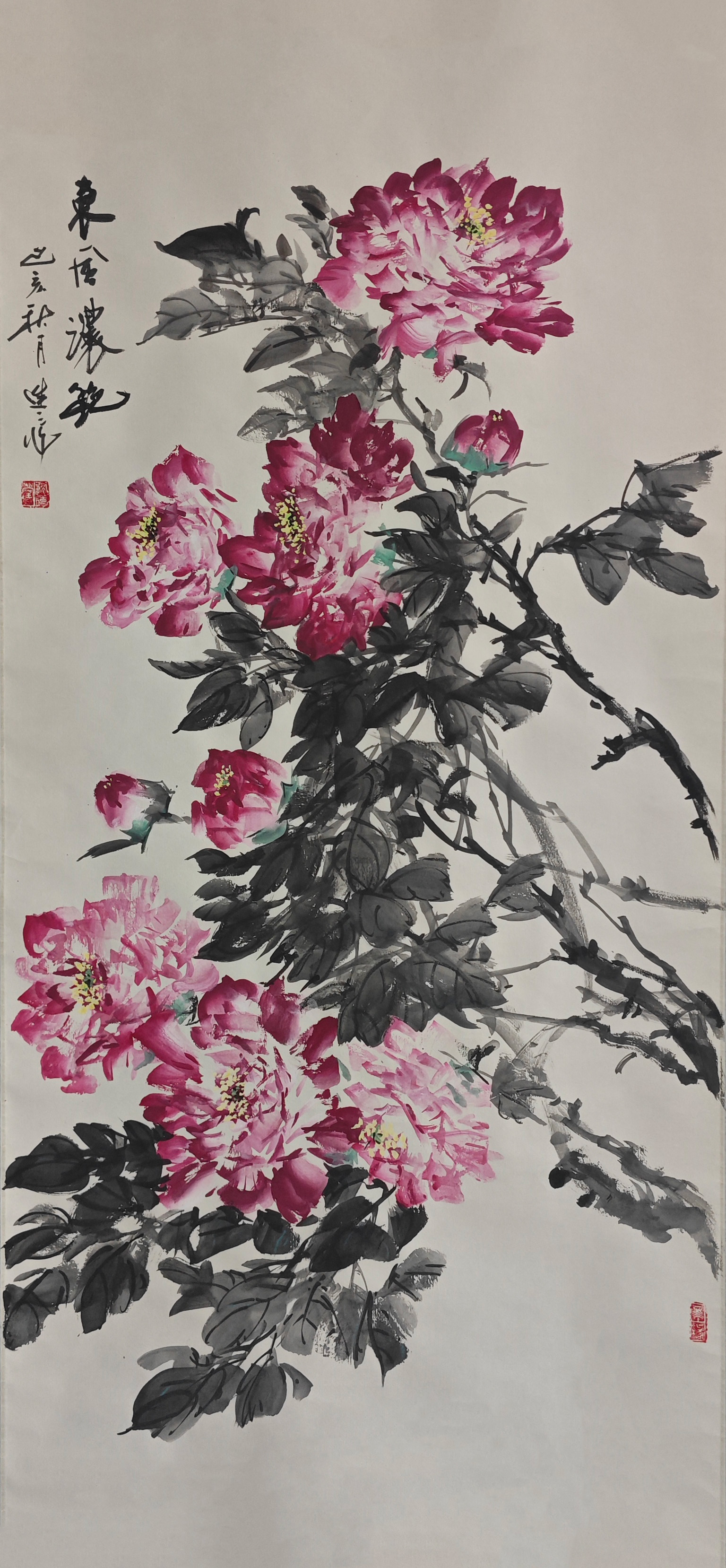 微探牡丹画家金进之