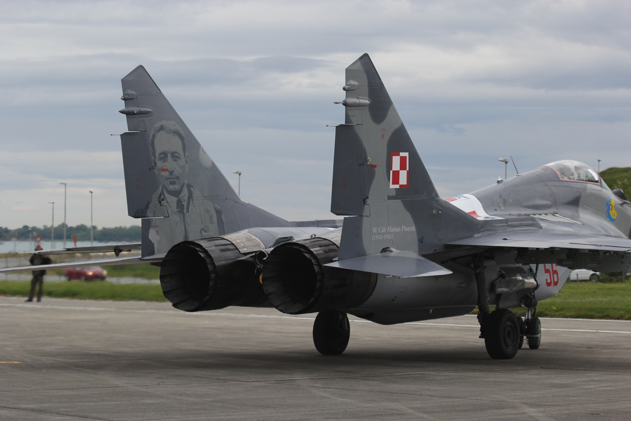 波兰"第1联队"米格-29战斗机(56号机纪念涂装)专辑82图