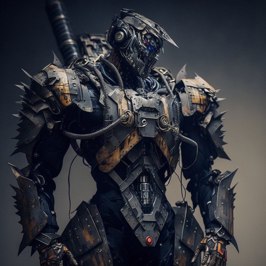 ai的强大 机械鬼武士