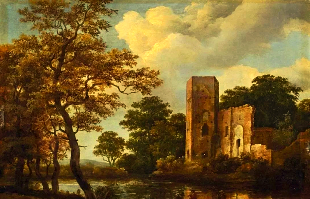 探索霍贝玛画作中透视与情感之美