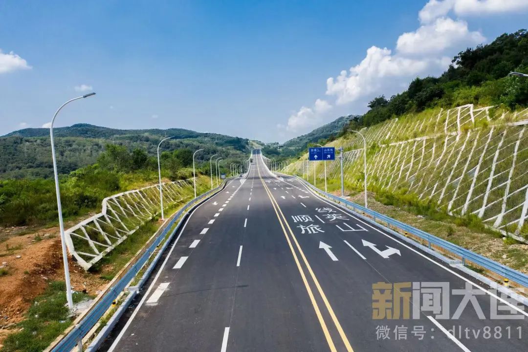 大连至旅顺中部通道全线通车!