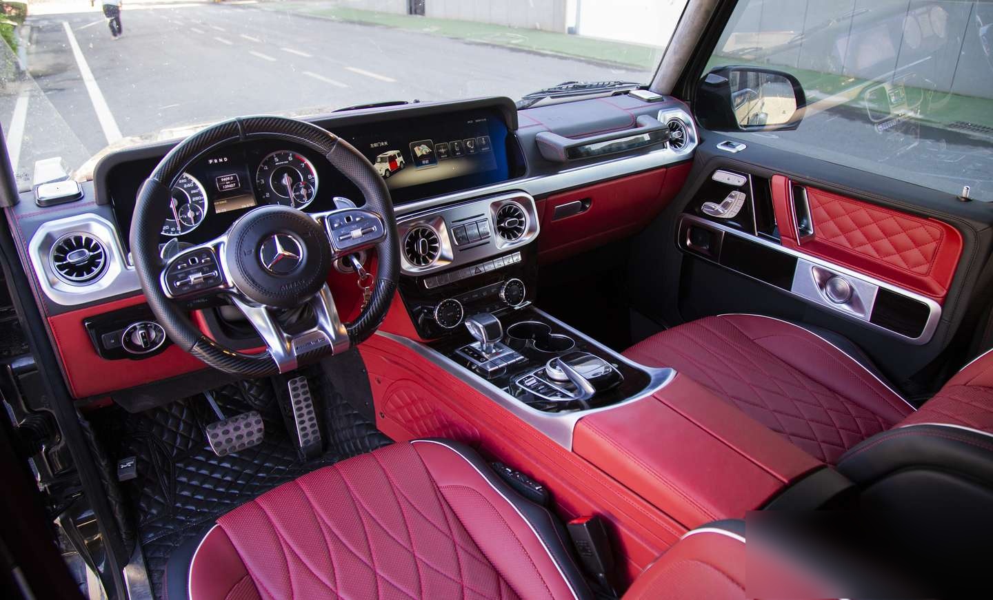 奔驰大g内饰升级内饰老改新案例