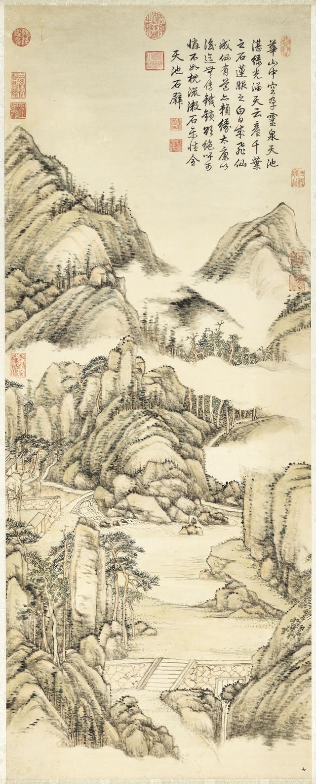 张宗苍山水画赏析