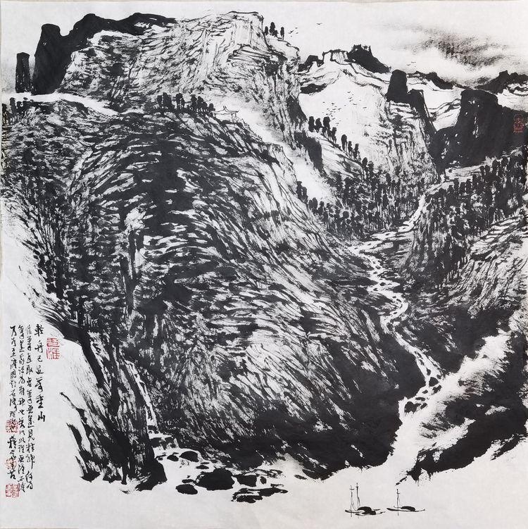 穆家善 焦墨山水画的艺术创造