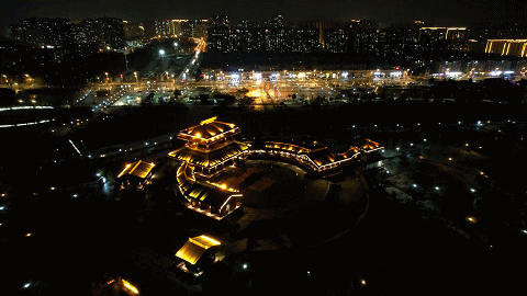 多图航拍!邳州元宵之夜,美翻了!