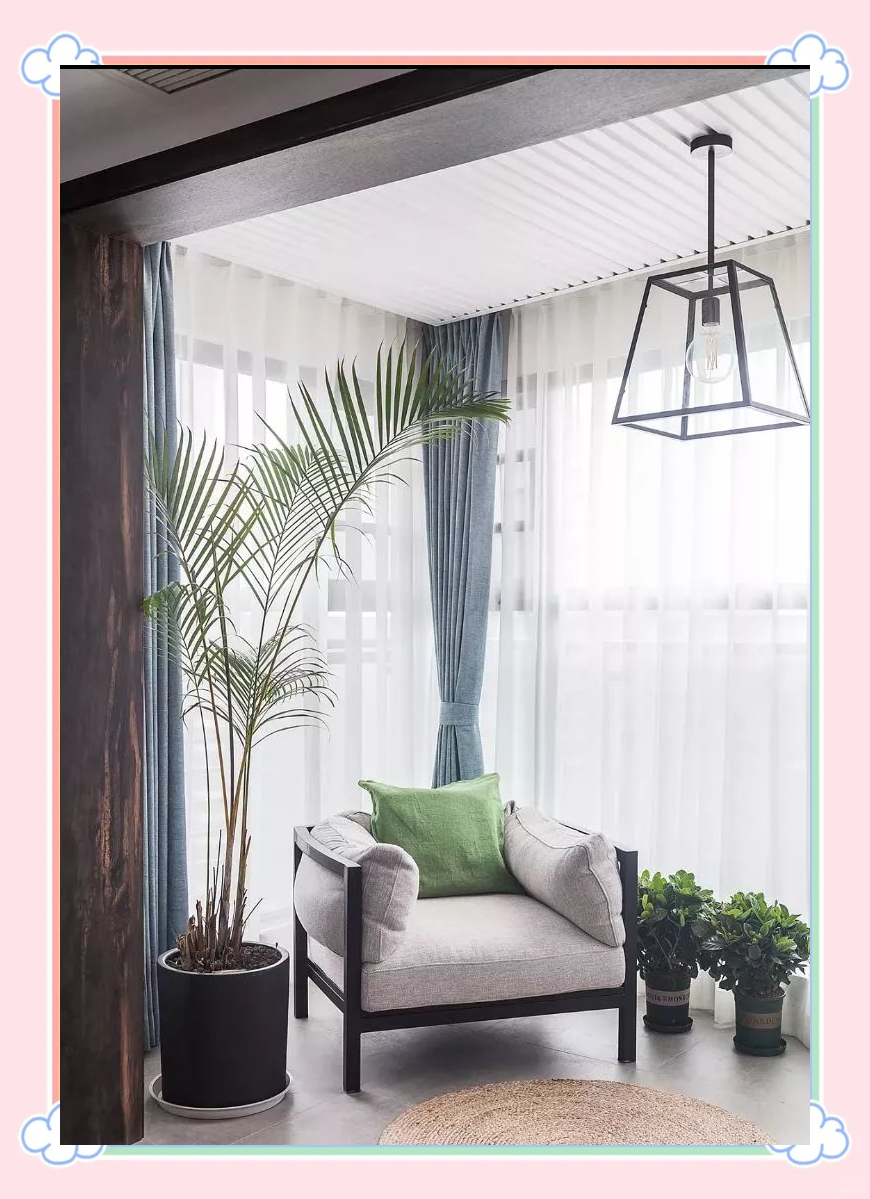 众多阳台色彩搭配方案,打造你的梦幻栖息地!