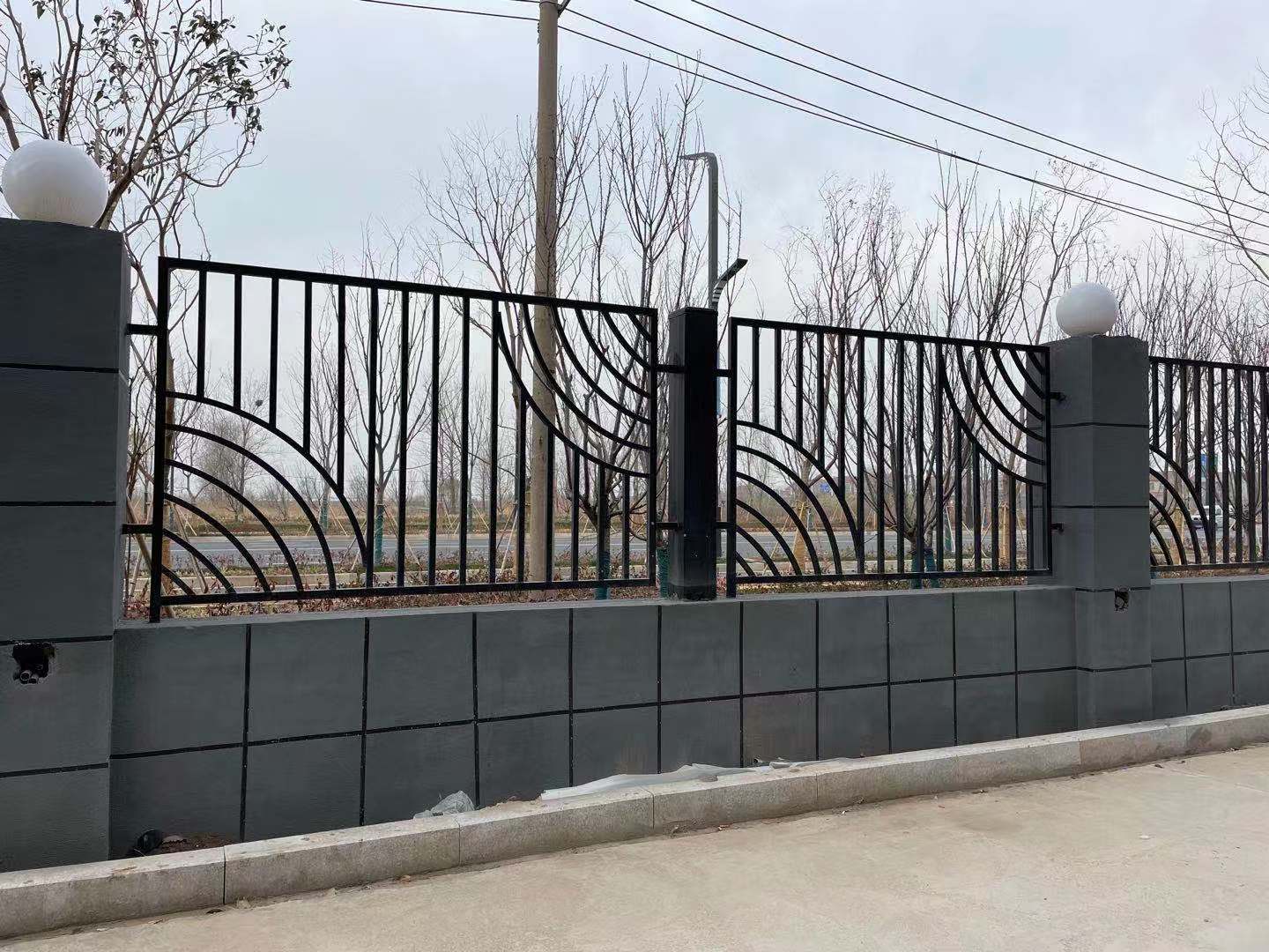 庭院锌钢护栏,实装图片展示