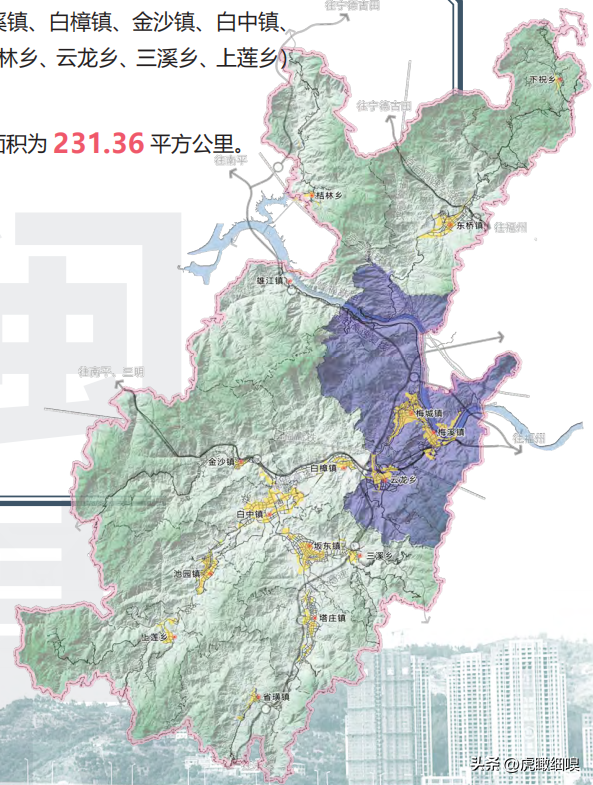 闽清地图高清版大地图图片