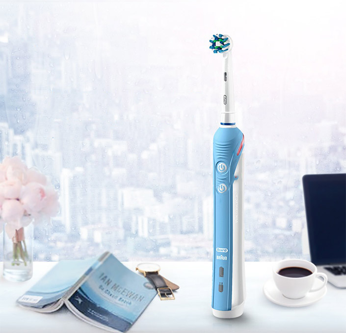 欧乐bp2000电动牙刷评测,自动控压,温柔呵护牙龈