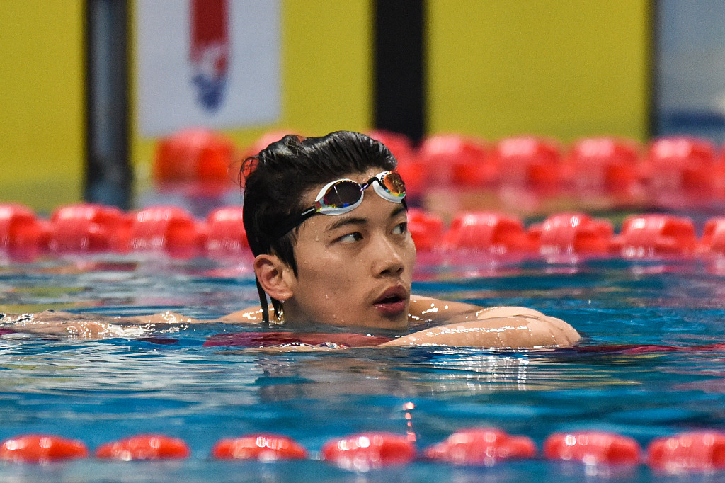 全国游泳冠军赛:潘展乐打破亚洲纪录夺男子100米自由泳冠军