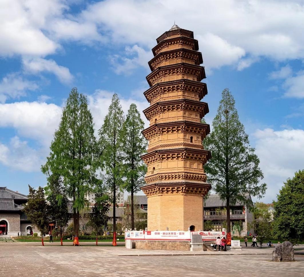 「陕西文物览」宝鸡岐山县太平寺塔