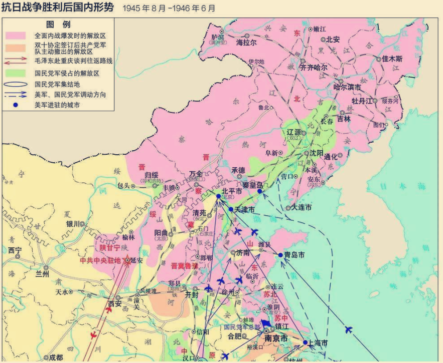 1946年淮阴战役,我军虽丢失两淮,但却收获了陈老总对粟裕的信任