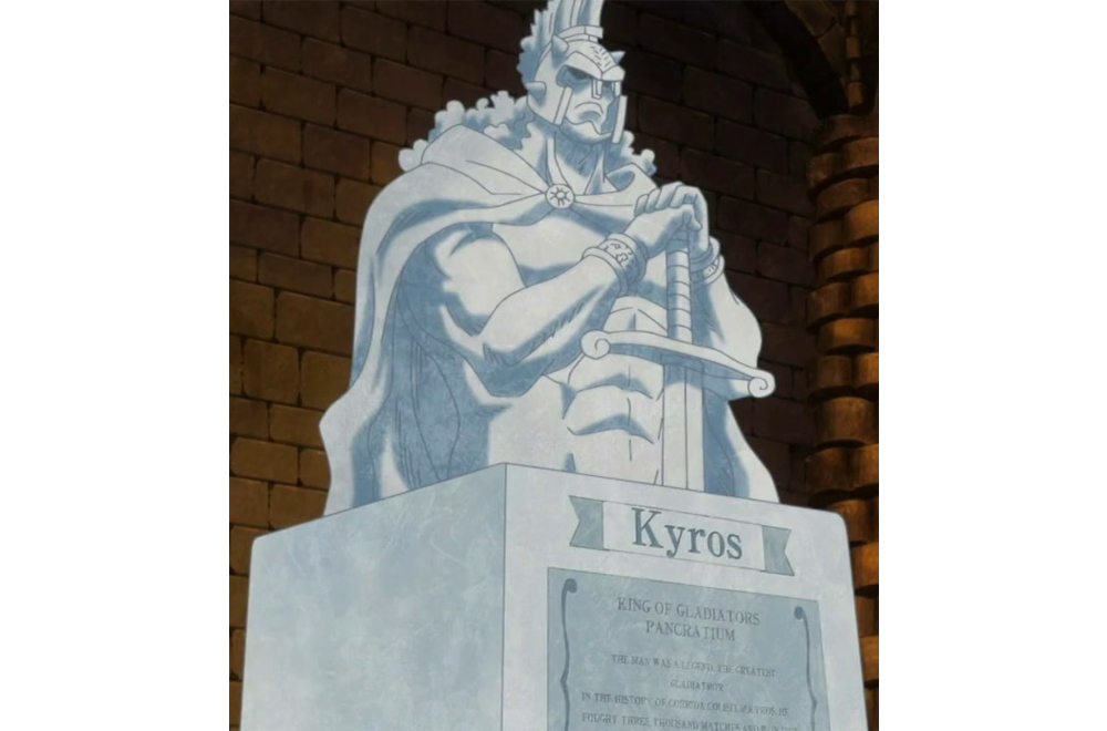 海贼王最强剑士排名系列——居鲁士,连续胜利3000战的战神剑斗士