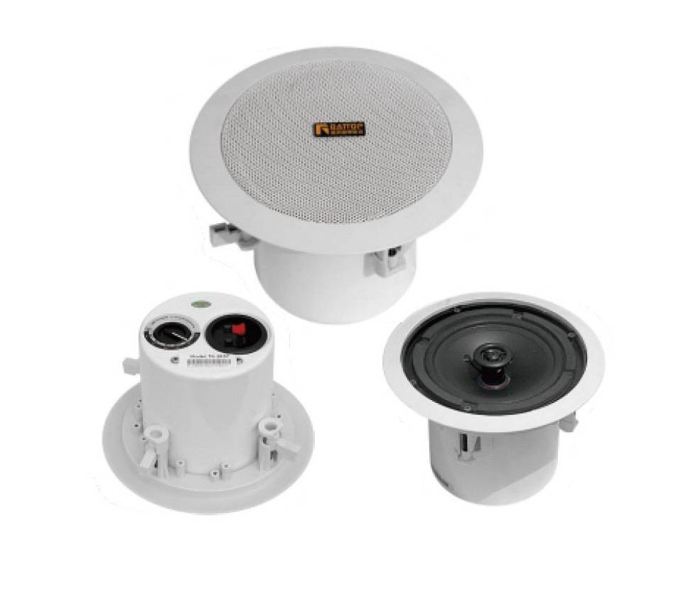 jrlon捷瑞朗公共广播背景音乐系统功放天花喇叭草地音箱室外音柱