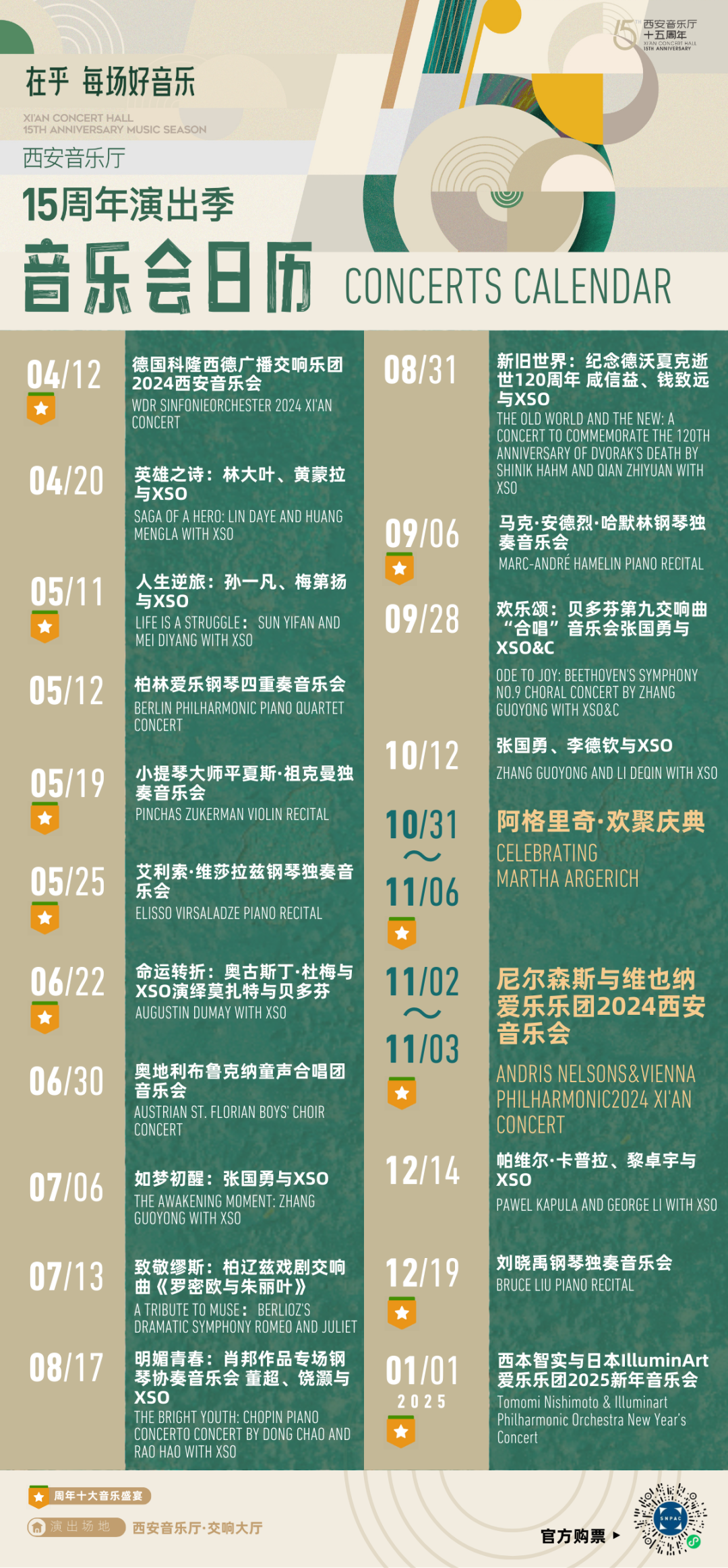 相信初冬时节,西安乐迷正和维也纳爱乐一道,期待着"维也纳金色之声"