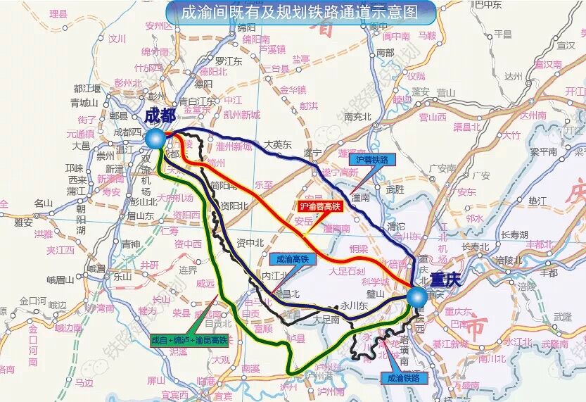 成渝中线详细地图最新图片