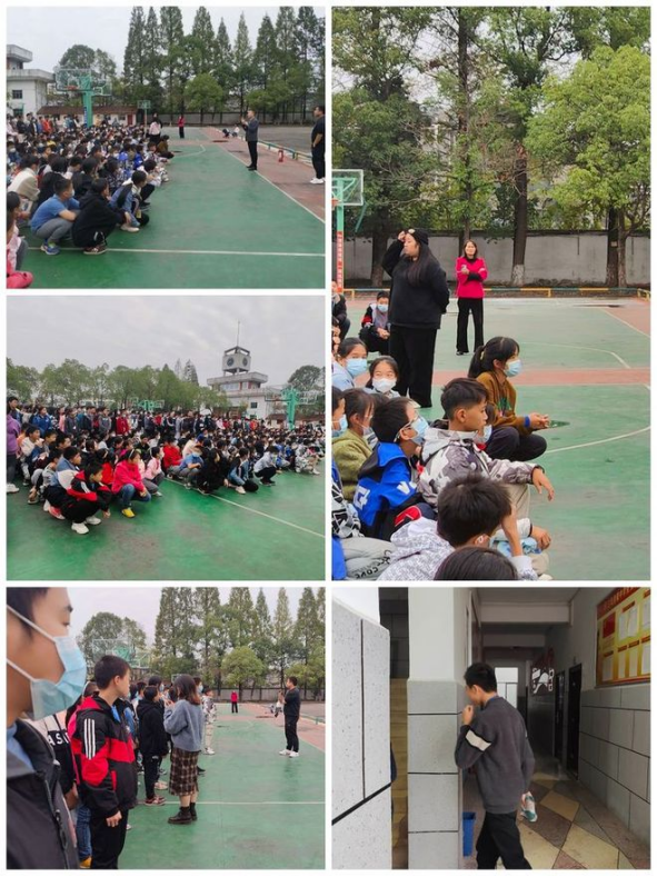 防患未"燃",桃源县第八中学举行消防安全演练