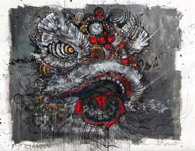 陈英杰:让水墨与涂鸦尽情碰撞