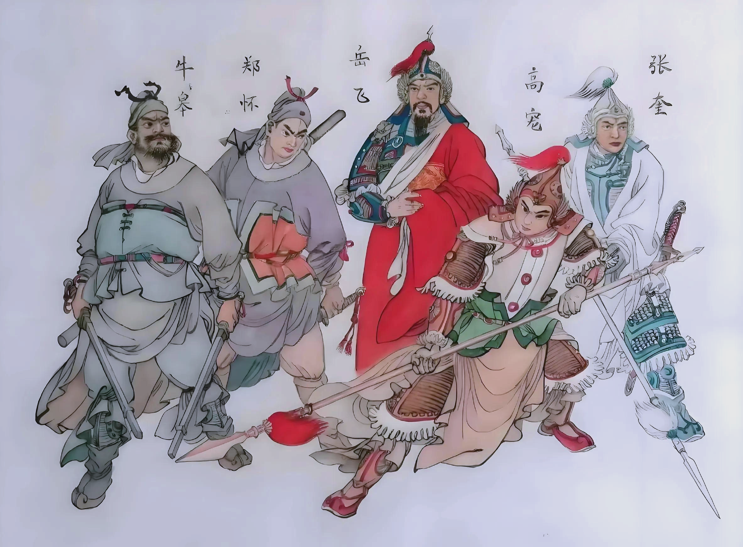 岳家军的辉煌阵容与英雄事迹:从朱仙镇之战看岳飞的军事才能