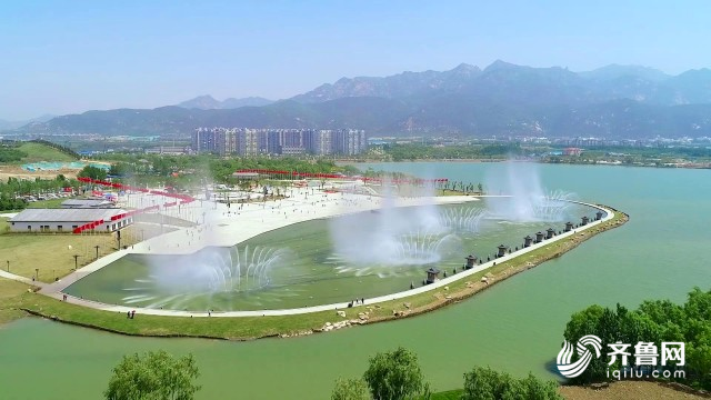 泰山西湖喷泉2022图片