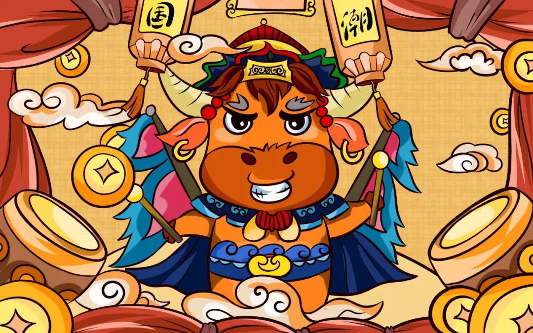 教程|儿童马克笔绘画《牛年来啦》