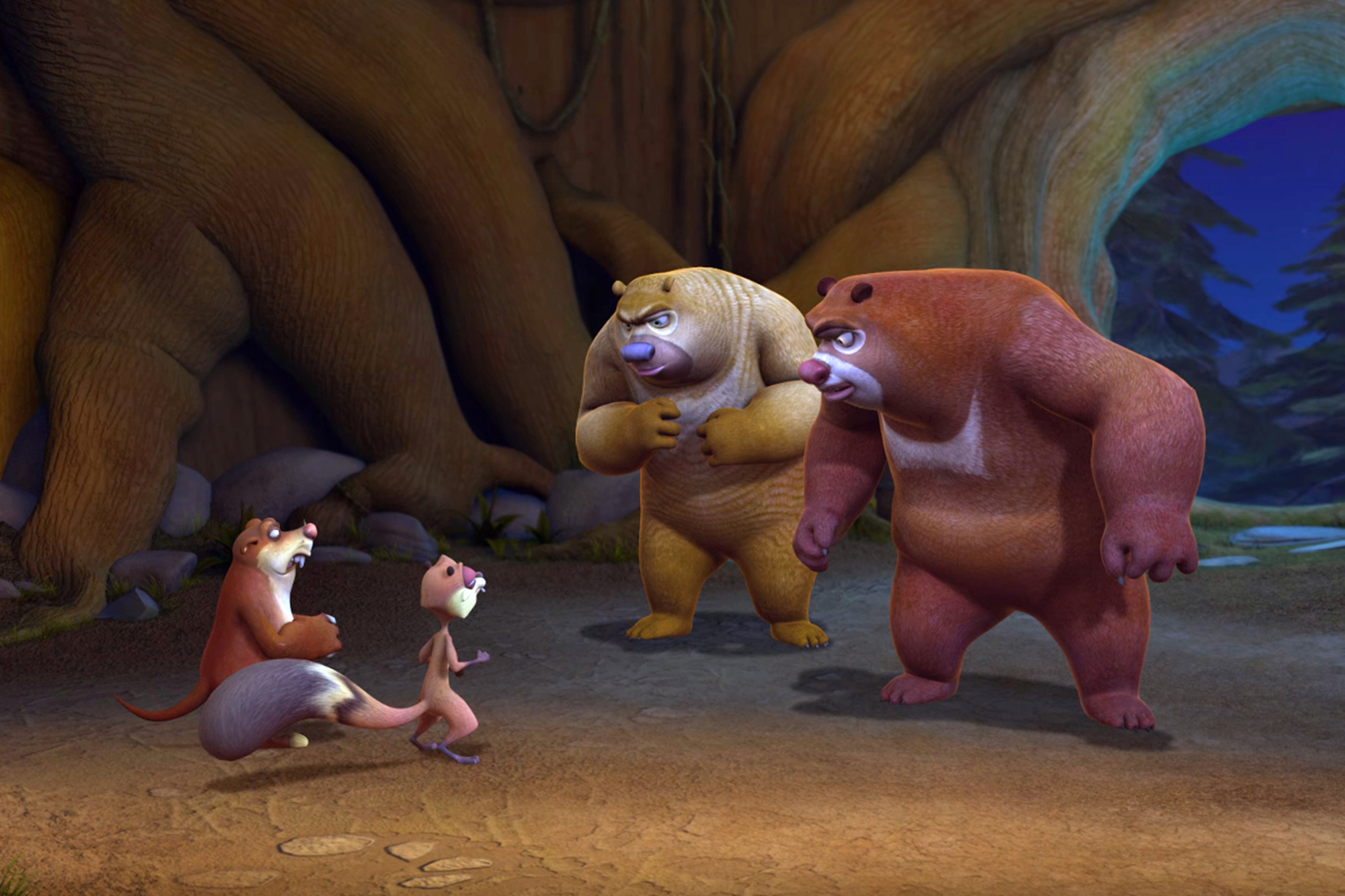 熊出没:同样是森林里的动物,为啥兔子会说话?螃蟹却变成了食物