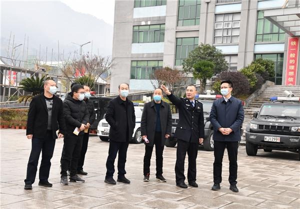 柘荣县委书记张晓容到县公安局调研指导公安工作