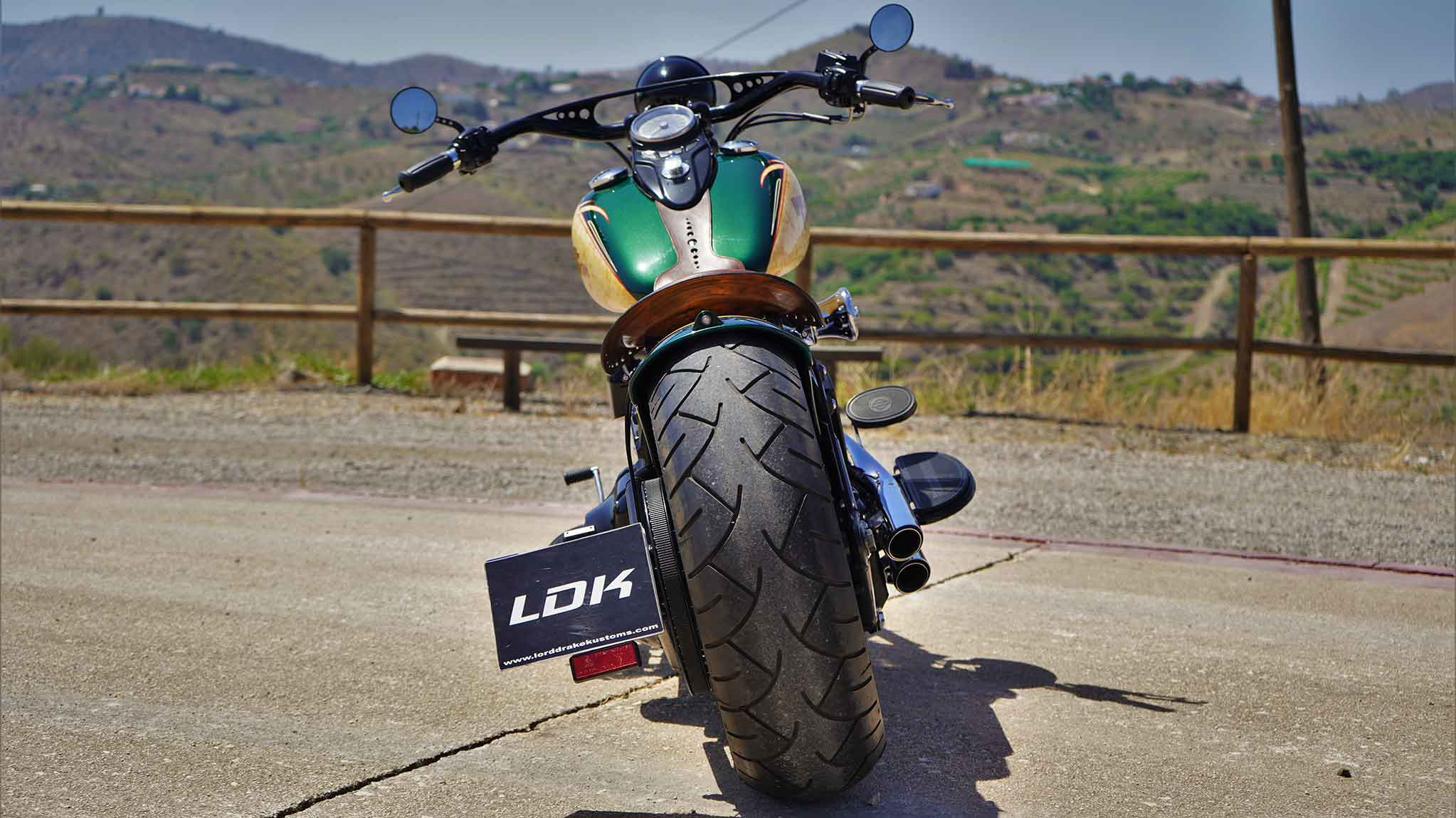 复古bobber 哈雷大弹簧改装欣赏