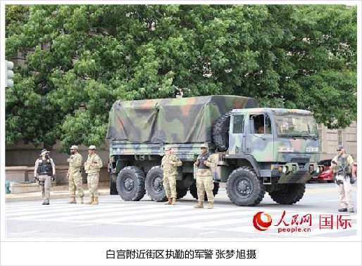 美国首都华盛顿2日晚继续宵禁