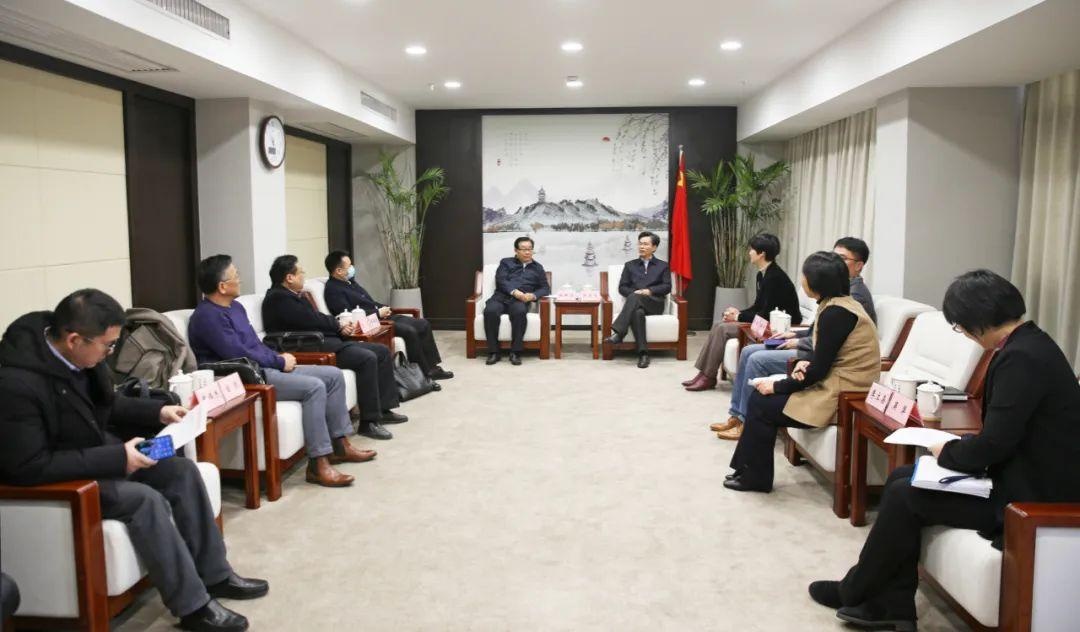 施根宝副市长带队到省贸促会对接交流贸促工作