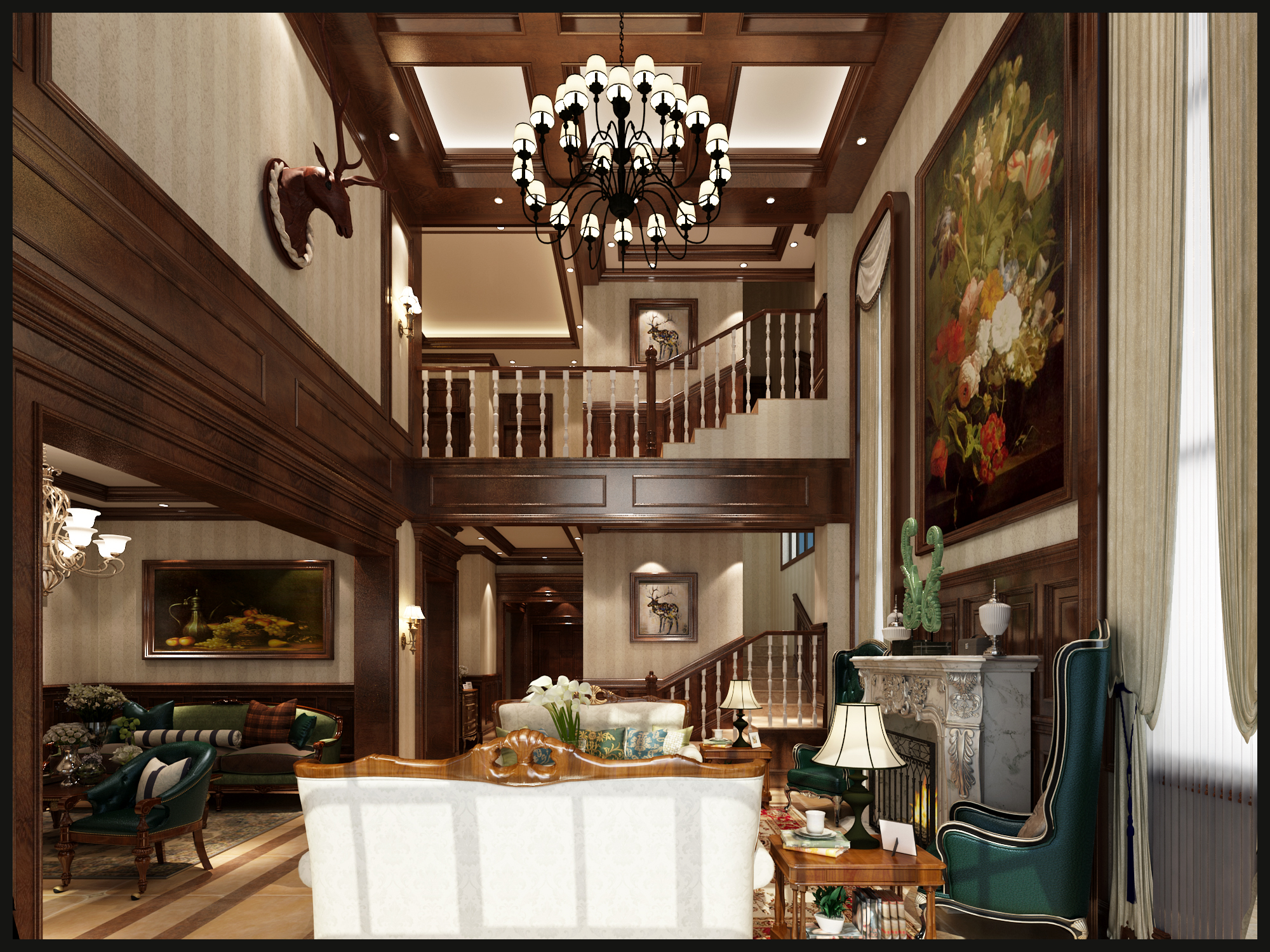 贵阳保利2010别墅装修案例效果图,不看的后悔了