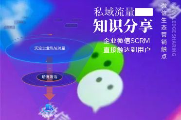 如何通過個微轉企微升維運營私域流量?什麼是企微scrm?