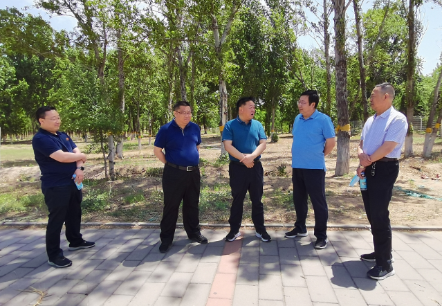 副区长李在东到南彩镇调研潮白河南彩段生态补水保障工作