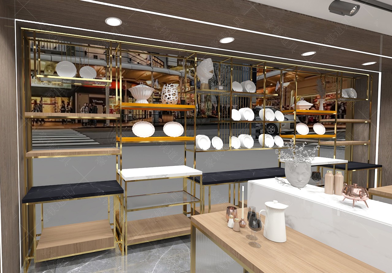 酒店用品展架货柜货架