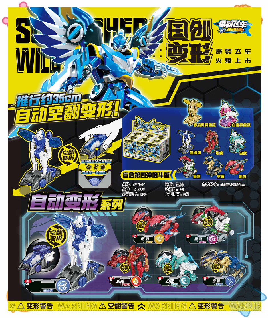 《爆裂飞车之晶码迷踪》全新玩具系列揭秘