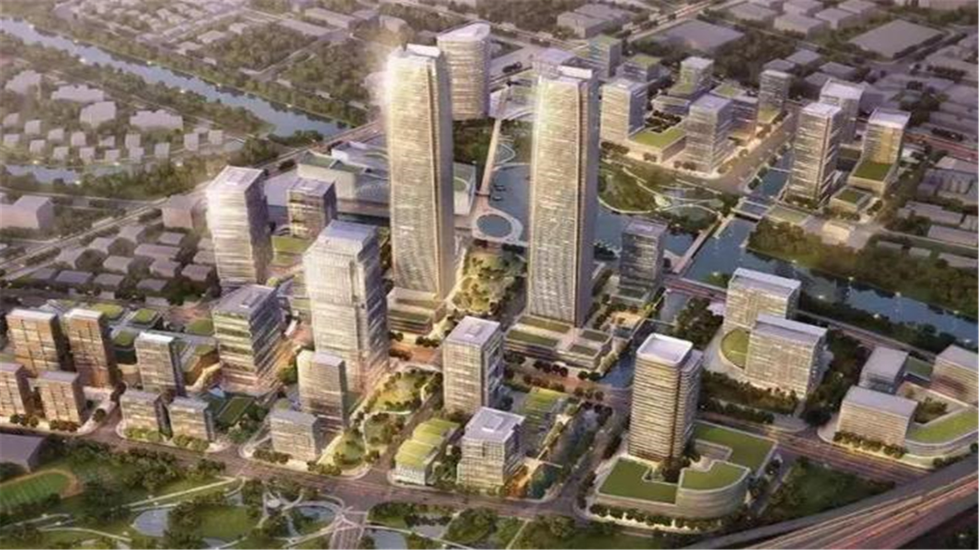 上海最高"双子塔建筑"即将完工,高达320米,或成张江新地标