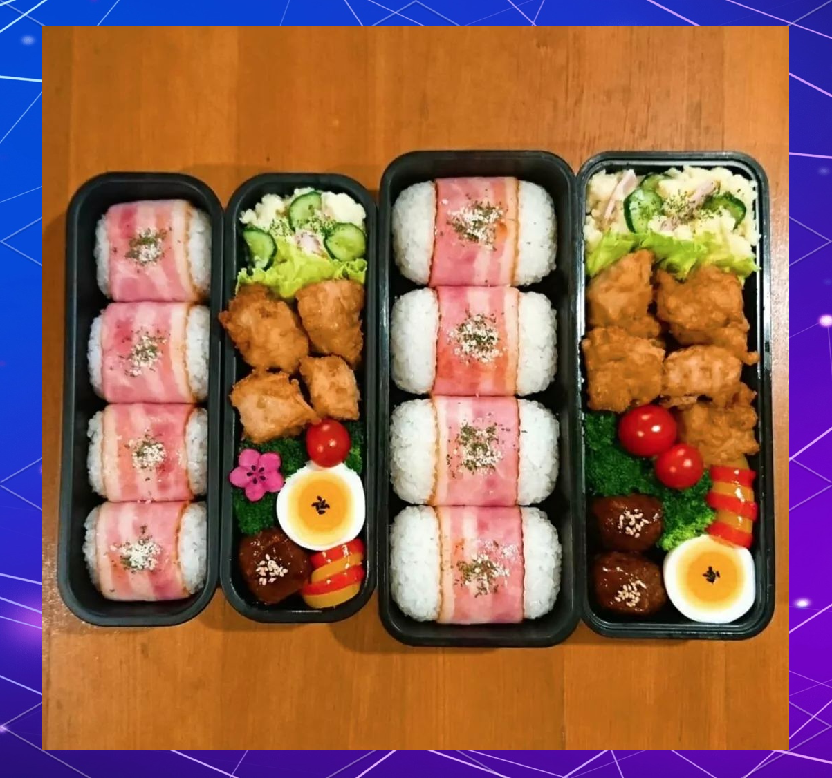 日本人的便当合集,满足你的各种美食期待!