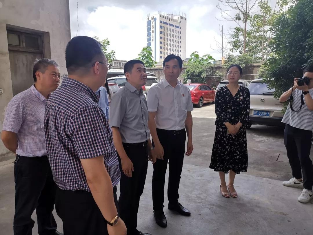 省自然资源厅副书记,副厅长徐国龙一行来嘉调研指导