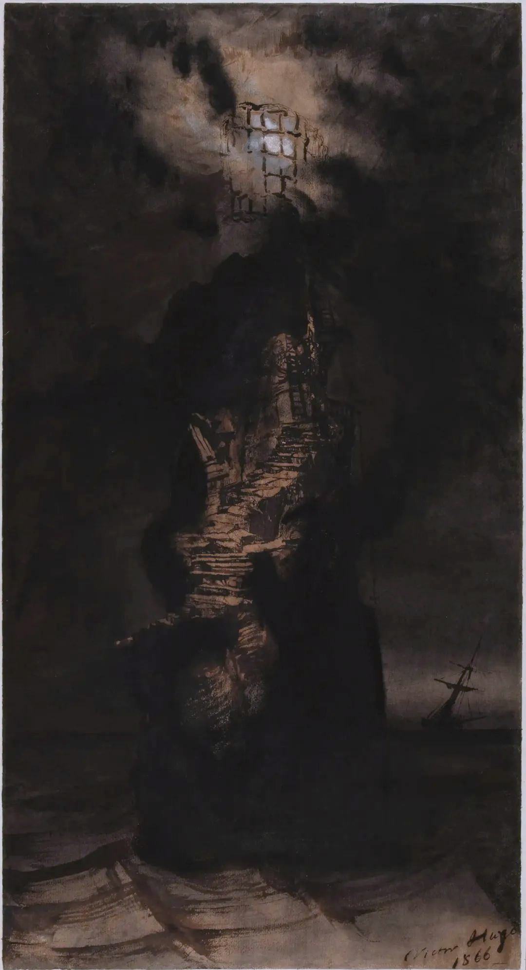 雨果的多重才华:从文学巨匠到绘画先锋