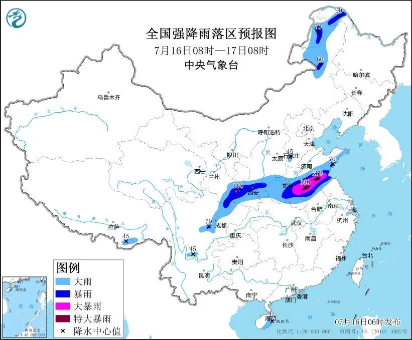 明天全国下雨分布图图片