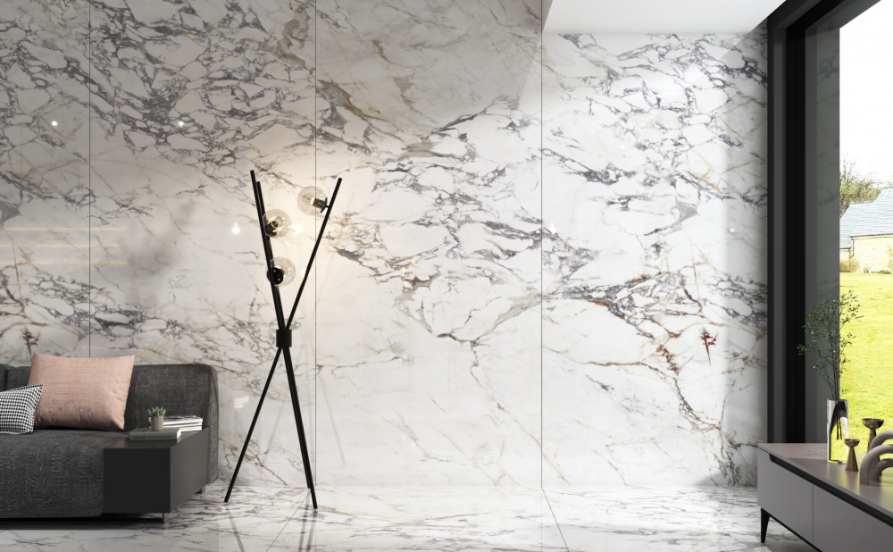 spc仿瓷砖石晶墙板 可能是目前最新的跨界墙面新材料